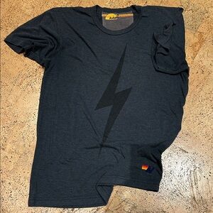 Aviator Nation Bolt tee- charcoal M